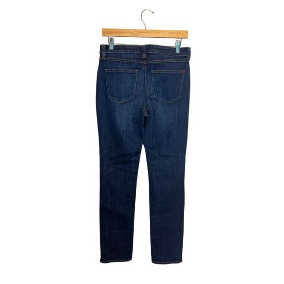 SPANX The Slim-X Straight Denim Jeans Women’s Size 29 Blue Dark Wash Stretch - Picture 3 of 6